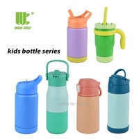 Gobelet isotherme unique pour enfants en acier inoxydable écologique, anti-fuite, sans BPA, réutilisable, pour café et voyage