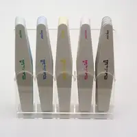 Professional Nail File Washable Double Sided 100/180 Grit Nail研磨File