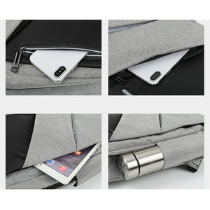 Sac à dos d'ordinateur personnalisé tendance, design tendance, pour hommes et femmes, sac d'école, logo personnalisé, sac à dos pour ordinateur portable USB - Product Image 5