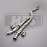 Sistema de Escape Catback Valvetronic de Alto Rendimiento con Tubo Central Único para BMW G80 M3 G82 M4 G87 M2 G8X S58 3.0T, Acero Inoxidable de Alto Flujo