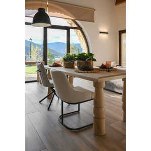 Tavolo da Pranzo MANGO 200X90X76 NATURALE - Product Image 4