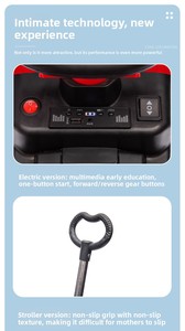 Voiture électrique tout-terrain à quatre roues pour enfants, rechargeable, télécommandée, pour garçons et filles de 6 à 12 ans - Product Image 4