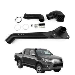 Remplacement <span class=keywords><strong>d</strong></span>'admission <span class=keywords><strong>d</strong></span>'<span class=keywords><strong>air</strong></span> de tuba en plastique ABS noir haute Performance pour Hilux Revo 2015-2017 accessoires tout-terrain extérieurs - Product Image 1