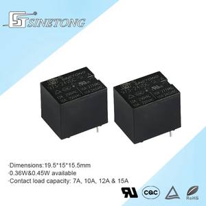 SINETONG 973 Relé de potencia en miniatura 24VDC 10A/12A Relés industriales Interruptor de carga de contacto de alta potencia Sellado electromagnético general - Product Image 6