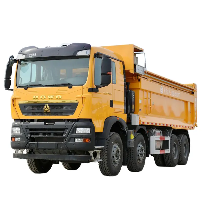 Sinotruk 25 톤 6x4 덤프 트럭 카메라 12 대형 트럭 Howo 덤프 트럭 판매 371HP 440Hp 10 휠러 팁 새로운 매뉴얼 8*4