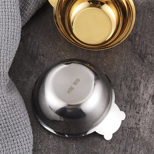 Plato para Salsas de Acero Inoxidable 304, Tazón para Condimentos con Forma de Dibujos Animados para Fiestas - Product Image 1