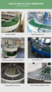 Çin fabrika fiyat montaj hattı bant konveyör çelik PVC veya PU yüksek kaliteli üretici - Product Image 4