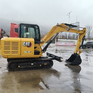 <span class=keywords><strong>Mini</strong></span>-excavatrice d'occasion de qualité CAT305.5E2, 5,5 tonnes, sur chenilles, avec pompe Rexroth, moteur et godet de terrassement pour travaux agricoles - Product Image 3