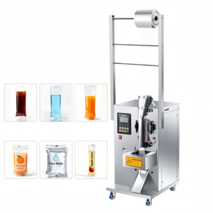 Machine d'emballage automatique verticale pour liquides en plastique, avec fonction de scellage, pour bâtonnets glacés, sucettes glacées, bonbons et sachets d'eau - Product Image 4