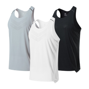 <span class=keywords><strong>Camiseta</strong></span> <span class=keywords><strong>sin</strong></span> Mangas de <span class=keywords><strong>Entrenamiento</strong></span> Deportivo para Hombre, Prenda Atlética para Lucha y Correr, Lista para Sublimación - Product Image 6