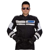 Veste de course moto sportive pour homme, personnalisable, respirante, rembourrée, haute visibilité, en tissu Oxford, manches longues, OEM