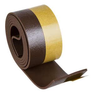 Profilo Adesivo Flessibile in PVC Marrone per Soglie - Product Image 1