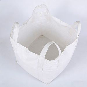 Sacs Jumbo Jiuru en PP tissé durable, fond plat, coins renforcés, ouverture supérieure complète, 1000 kg, antistatiques, pour la construction - Product Image 4