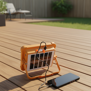 IP66 Outdoor Waterproof 50W-1200W LED Flood <strong>Light</strong> Solar Charger Power Banks for Camping <strong>Emergency</strong> Lighting - Product Image 3