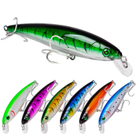 Umpan Pancing Jerkbait Minnow Laser Air Asin 160mm 43g Long Casting Flotation Grosir