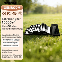 TERENCE Piano Enroulable 61 Touches Clavier MIDI USB Écran Tactile HD 128 Sons 14 Chansons de Démo Portable