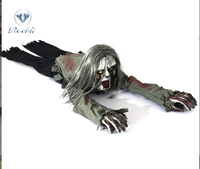 Accessoires d'Halloween animés Maison hantée Squelette Contrôle du son Rampant Zombie Fantôme d'Halloween Pas encore d'avis 1 commande