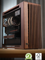 Boîtier d'ordinateur de bureau ATX Full Tower ProArt Creator PA602 Wood Edition avec détection de poussière infrarouge