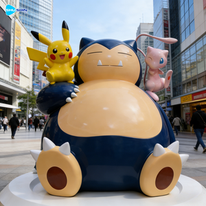 Statue d'extérieur personnalisée <span class=keywords><strong>Pikachu</strong></span> Anime de grande taille en résine, sculpture décorative pour centres commerciaux et espaces extérieurs - Product Image 3