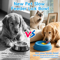 2026 Gamelle anti-stress de qualité supérieure pour chien, gamelle à alimentation lente pour chien, gamelles pour divers aliments liquides et mouillés