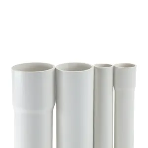 Tubo de encanamento dwv, 10pés de pvc para tubo de encanamento de esgoto, d1785/d2665 sch40 1"