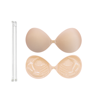 <span class=keywords><strong>Sujetador</strong></span> <span class=keywords><strong>Push</strong></span>-<span class=keywords><strong>Up</strong></span> con Forma de Palma en el Interior para Realzar el Escote, Colores Nude y Negro, Listo para Enviar desde EE. UU. - Product Image 1