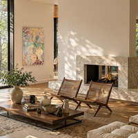 Design d'intérieur de villa de luxe moderne, portes de placards sur mesure, fenêtres, matériaux de construction pour la construction de maisons, intérieur