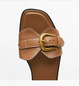 Sandalias Planas de Moda para Mujer con Hebilla, Sandalias Casuales de Playa - Product Image 3