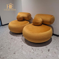 Canapés et fauteuils de luxe modernes pour salon, canapé en cuir véritable rembourré, meubles de salon pour villa