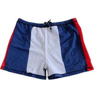 Short de bain pour homme Shulang, bleu vert, couleur unie, tricoté, pour la natation et les sports nautiques - Product Image 5