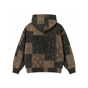 Sudadera Informal con Parches, Estilo Urbano, Silueta Holgada, Transpirable y Resistente - Product Image 3