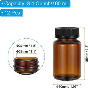 Bouteille de sirop médical en plastique PET de 60 ml (2 oz) avec joint de sécurité, gobelet doseur, couleur et logo personnalisés, inviolable - Product Image 2