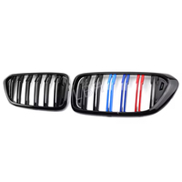 Rejilla de Ventilación Tricolor ABS para BMW Serie 6 GT G32, Rejilla de Ventilación para Radiador y Entrada de Aire del Parachoques Delantero
