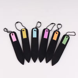 Lima de uñas de vidrieras Herramienta de uñas Lima abrasiva de doble cara Recorte Una tira de pulido de uñas todo para manicura - Product Image 5