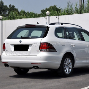 สปอยเลอร์ข้างกระจกหลังสีดำ สำหรับรถ Volkswagen VW Golf 6 MK6 Variant Wagon ปี 2009 2010 2011 2012 - Product Image 4