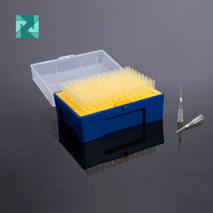 Embouts de pipette filtrante jaunes de 20 µl, stériles, sans DNase/RNase, autoclavables, de qualité supérieure, universels, de qualité médicale, en PP - Product Image 1
