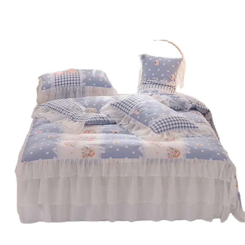 Hồng Đỏ Xanh 100% 100 Tô Châu Dâu Tằm Lụa Thêu Jacquard Vải Cho Bộ Đồ Giường Bộ Ga Giường Bộ Đồ Giường