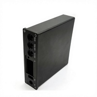 Casing Amplifier Audio CNC dari Aluminium Alloy Hi-Fi dengan USB Mic dan Kontrol Subwoofer IR untuk Power Amp Hi-Fi Buatan China