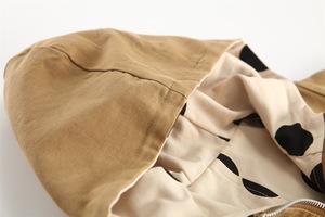 Chaqueta de Invierno para Niños Pequeños, Estilo Inglés, de Manga Larga, Resistente al Viento, Reversible - Product Image 6