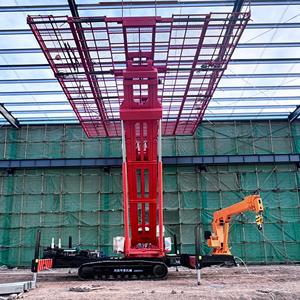 Premium Quality Tracked Hydraulic Reverse Lifting Platform Self-propelled Aerial Work Platform For <b>Builders</b> - Product Image 5