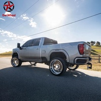 Jantes forgées DW en chrome 6061-T6 à 8 trous, 24, 26, 28 pouces, compatibles avec Ford F250 F350 HD, fournisseur direct d'usine