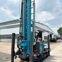 Machine de forage de puits d'eau sur chenilles pour utilisation en montagne, conception personnalisée en usine, plage de profondeur optionnelle, garantie mondiale complète