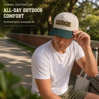 Casquette personnalisée avec logo pour hommes et femmes, vente en gros, en sergé de coton bicolore, casquette snapback, streetwear, course à pied, golf, gym, voyage, quotidien