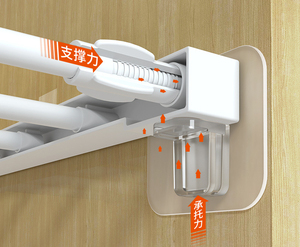 10 pezzi 80 Micron Super spessi tracciabili autoadesivi per mobili <span class=keywords><strong>armadio</strong></span> accessori per ripiano supporto staffa - Product Image 6