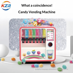 Máquina Expendedora Inteligente de Dulces y Chocolates, Autoservicio Comercial con Código QR, Máquina de Dulces de Colores Alegres - Product Image 3