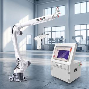 Robot de peinture automatique industriel à 6 axes pour la peinture en poudre de meubles avec moteur PLC - Product Image 1