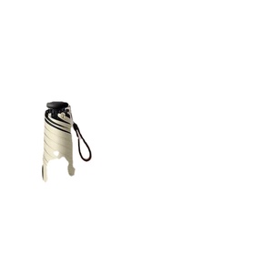 Parapluie pliant moderne mini entièrement automatique à 6 baleines avec mémoire de forme, protection UV et revêtement noir anti-UV 40% - Product Image 1