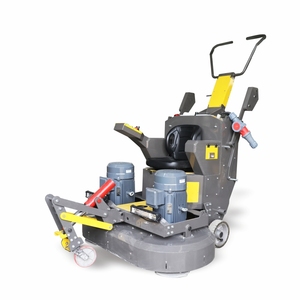 Pulidora de Pisos de Concreto, Máquina de Pulir Pisos de Epoxi de 12 Cabezas, Máquina de Pulir Concreto con Conversión de Frecuencia - Product Image 1