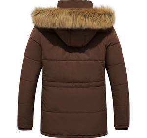 Parka Homme de Haute Qualité pour l'Hiver, Manteau d'Hiver Chaud, Col Montant, Imperméable, Coupe-Vent avec Logo Avant - Product Image 3