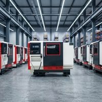 Tour CNC à lit plat horizontal facile à utiliser AWR26 avec mises à jour logicielles à vie pour les jantes en alliage magnésium-aluminium
